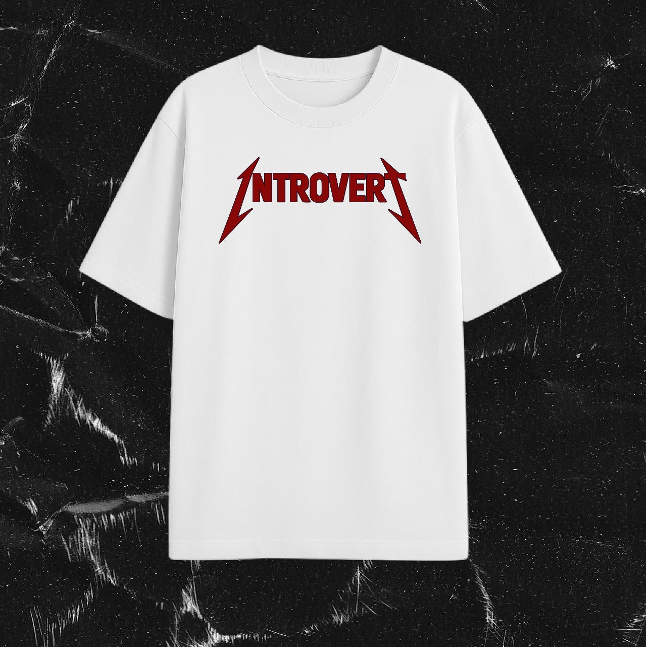 "INTROVERTS ANTHEM TEE"