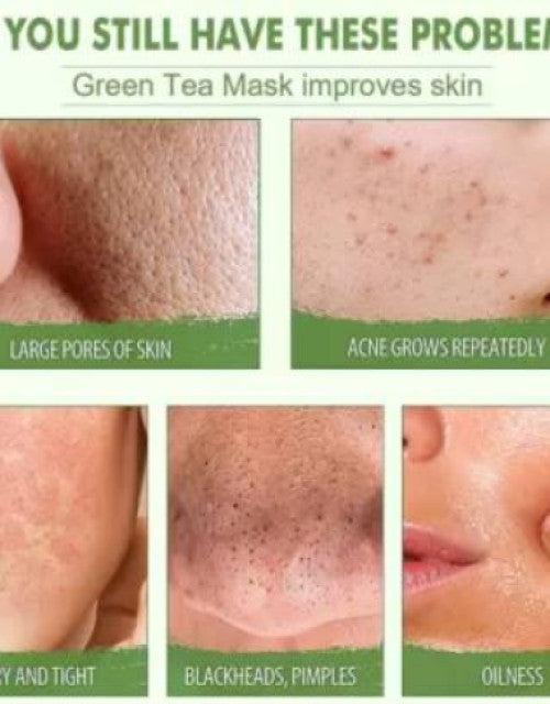 Green tea mask oil control cleansing Stick