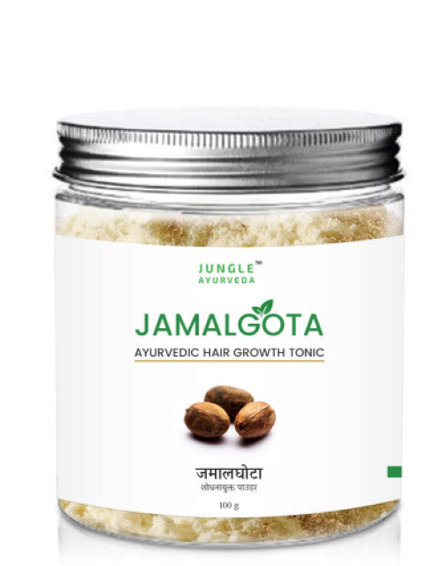 Jamalgota Powder for Hair Growth, Natural Skin & Hair Solution ( Pack Of 2 )